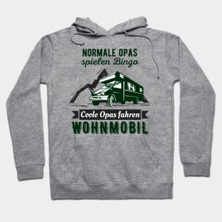 Camping Opa Wohnmobil lustiges Rentner Camper Fun Hoodie